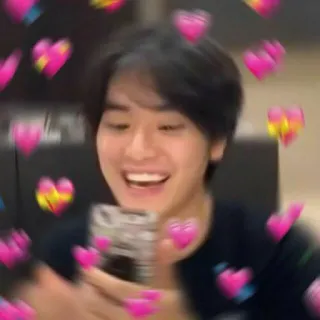 💓 62e335ef hati, cinta, orang, bahagia whatsapp sticker