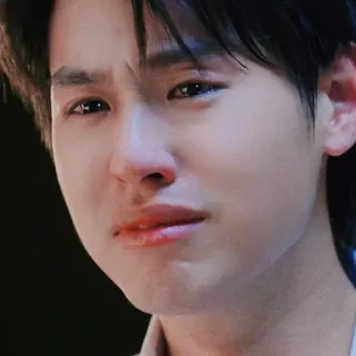 😭 befbad0d sedih, menangis, emosional, wajah, potret whatsapp sticker