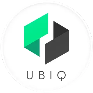 ⚪️ 6b487d18 UBIQ โลโก้, ubiq, นามธรรม whatsapp sticker