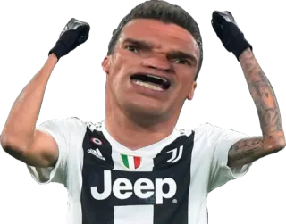 🤕 7c550ce0 calcio, football, sport, giocatore, celebrazione, meme, divertente telegram sticker