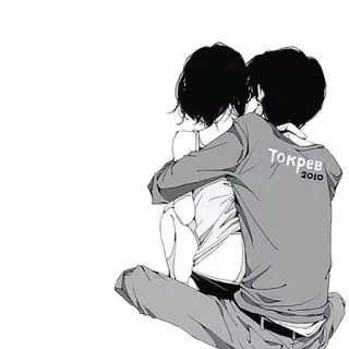 ❤ 91b642f1 Токрев
2010 anime, couple, hugging, love, romance whatsapp sticker