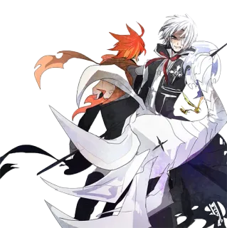 🚶 1552c83b Allen Walker D.Gray-man D.Gray-man, アレン・ウォーカー, アニメ, マンガ, キャラクター whatsapp sticker