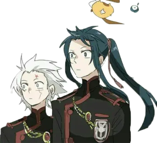 ❤ 3ad5ea8f D.Gray-man アニメ, マンガ, D.Gray-man, アレン・ウォーカー, 神田ユウ, ファンアート whatsapp sticker