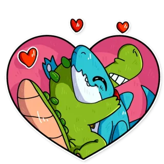 Alligator Harold whatsapp stickers