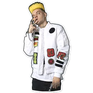 ✌️ 57e27710 man, person, style, fashion, celebrity, music telegram sticker