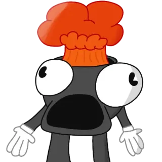 🤯 a3c1b828 Kartun, Bom, Ledakan, Atom, Awan jamur telegram sticker