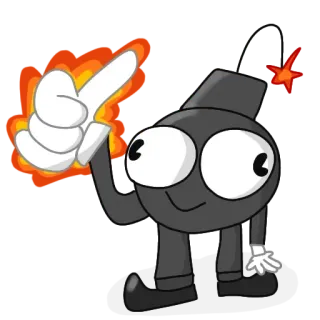 Самая обычная бомба telegram stickers