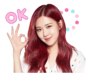 👌 62a416bf OK ok, acordo, gesto, mulher, positivo, aprovação whatsapp sticker