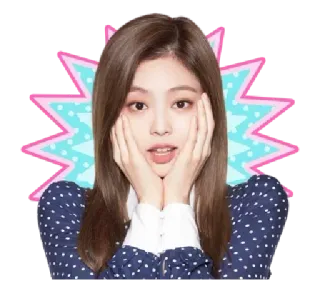 😱 6b842f3e Jennie Kim kpop, jennie, blackpink, cantora, mulher, celebridade, coreana, fofa whatsapp sticker