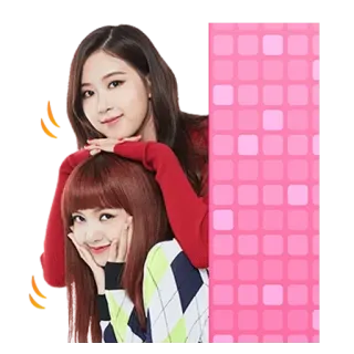 🤗 6f7d6706 mulheres, rosa, sorriso, fofo, alegre, bonita whatsapp sticker