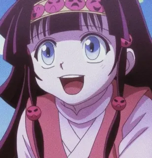 🌟 8e8aff84 Alluka Zoldyck Hunter x Hunter Anime, Manga, Personaggio, Alluka Zoldyck, Hunter x Hunter telegram sticker