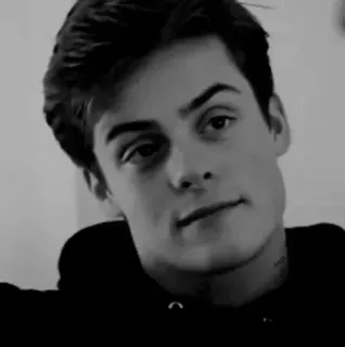 🙂 7abea952 ผู้ชาย, ภาพเหมือน, ขาวดำ, ใบหน้า, คน, หนุ่ม telegram sticker