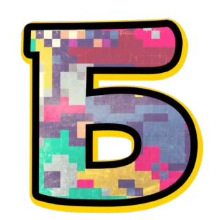 Alphabet @stickersb2b whatsapp stickers