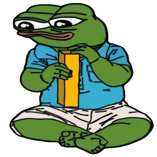 🐸 a92fcbbc Pepe the Frog ペペ, カエル, ミーム telegram sticker