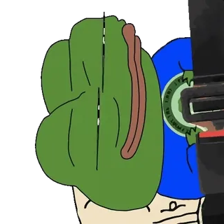 🚀 37399c03 Pepe the Frog pepe, grenouille, main whatsapp sticker