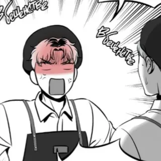 👿 bbff388f Вбекптв Manhwa, Rabbia, Cartone animato, Urlare telegram sticker