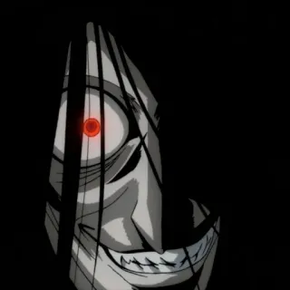 🩸 66622baa Alucard Hellsing vampire, monster, anime, hellsing, alucard telegram sticker