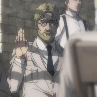 👋 faa11edc Zeke Yeager Attack on Titan anime, character, attack on titan, zeke yeager telegram sticker