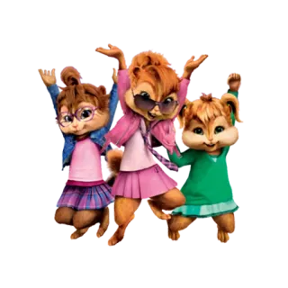 the chipmunks telegram stickers