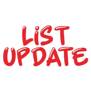 ✅ f1d66bfe LIST UPDATE list, update, message, notification telegram sticker