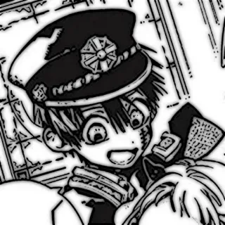 🔭 264804a4 Hanako Toilet-bound Hanako-kun Hanako, Hanako-kun Nhà Xí, Anime, Manga, Nhân vật telegram sticker