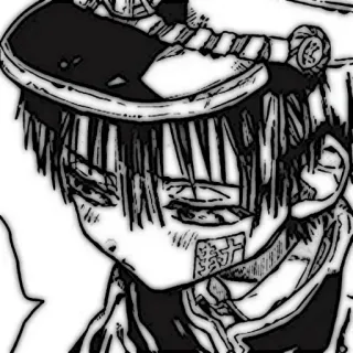 🔭 93f5552d Hanako-kun Toilet-bound Hanako-kun Anime, Manga, Hanako-kun, Hanako-kun nhà xí, Nhân vật, Nghệ thuật telegram sticker