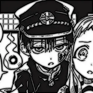 🔭 bfcbcce3 Hanako Toilet-bound Hanako-kun Anime, Manga, Hanako, Hanako-kun Nhà Xí, Nhân vật telegram sticker