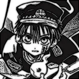 🔭 e2b5fcf3 Hanako Toilet-bound Hanako-kun Anime, Manga, Nhân vật, Ma, Siêu nhiên, Đồng phục học sinh telegram sticker