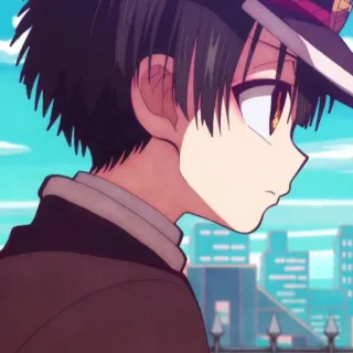 ☁️ 4a5f8a50 Hanako-kun Toilet-Bound Hanako-kun 动漫, 漫画, 角色, 花子君, 地缚少年花子君 telegram sticker