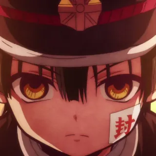 🕊 590571b3 Hanako Toilet-bound Hanako-kun 封 动漫, 花子君, 地缚少年花子君, 幽灵, 超自然, 角色 telegram sticker