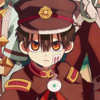 🕊 f7a8e3d2 Hanako Toilet-Bound Hanako-kun 动漫, 漫画, 花子君, 地缚少年花子君, 学校, 超自然 telegram sticker