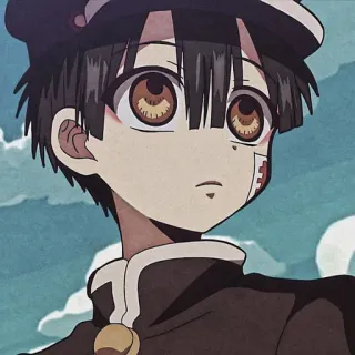 🏮 65c20299 Hanako-kun Toilet-bound Hanako-kun Anime, Manga, Hanako-kun, Toilet-Bound Hanako-kun, Karakter, Jepang telegram sticker