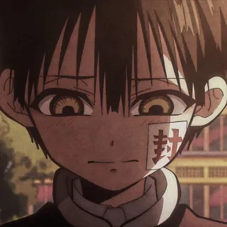 🏮 84d7ae42 Hanako Toilet-Bound Hanako-kun 封 Anime, Manga, Hanako-kun, Hantu, Supranatural, Segel telegram sticker