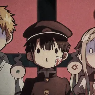 🏮 a2ef8102 Hanako-kun Toilet-Bound Hanako-kun Anime, Manga, Karakter, Hanako-kun, Toilet-bound Hanako-kun telegram sticker