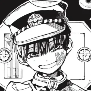 🥢 3f4fc50e Hanako-kun Toilet-bound Hanako-kun Anime, Manga, Hanako-kun, Hanako, duch szkolnej toalety, Postać telegram sticker