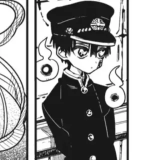 🥢 6b2e39c9 Hanako-kun Toilet-bound Hanako-kun Anime, Manga, Mundur szkolny, Duch, Hanako, Hanako-kun, Hanako, duch ze szkolnej toalety telegram sticker