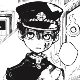 🍚 8e81dda3 Hanako-kun Toilet-bound Hanako-kun Anime, Manga, Duch, Mundur szkolny, Nadprzyrodzone, Hanako Kun, Toilet-Bound Hanako-kun telegram sticker