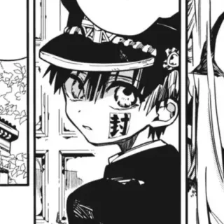 🍚 9e192271 Hanako Toilet-bound Hanako-kun Anime, Manga, Postać, Hanako-kun, Duch telegram sticker