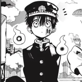 🥢 b465f29b Hanako Toilet-bound Hanako-kun Anime, Hanako, Duch, Szkoła, Manga, Postać telegram sticker