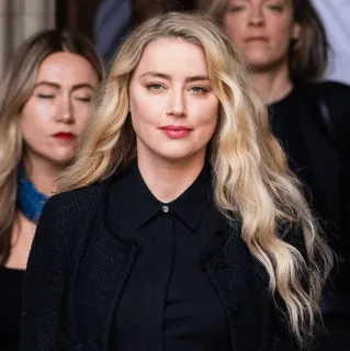 🎱 299d27be Amber Heard Schauspieler, blond, Frau, Person, Promi telegram sticker