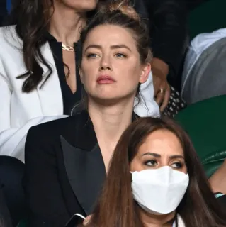 ♟ 48a1f413 Amber Heard Amber Heard, Schauspielerin, Promi, Person telegram sticker