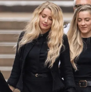 🎱 7488deca Amber Heard Schauspielerin, blond, Frau, Promi telegram sticker