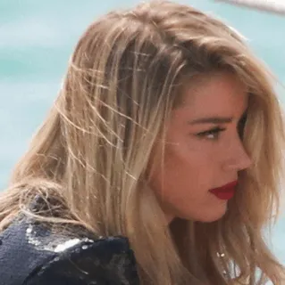 🥀 3c92e6df Amber Heard aktris, wanita, selebriti, potret telegram sticker