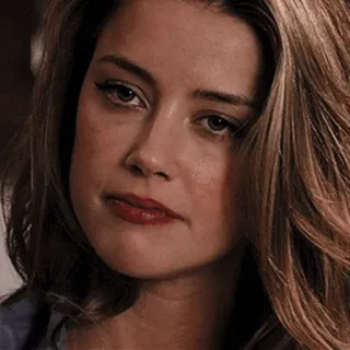 🥀 ffd6e62c Amber Heard aktris, selebriti, wanita, potret, wajah telegram sticker