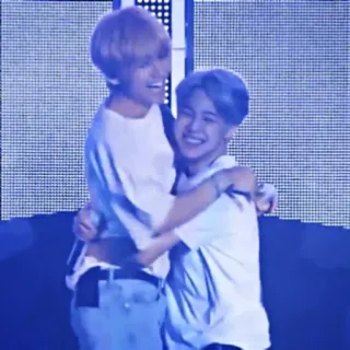 ✨ 54dd48e9 peluk, persahabatan, kasih sayang, pelukan, kpop, teman whatsapp sticker