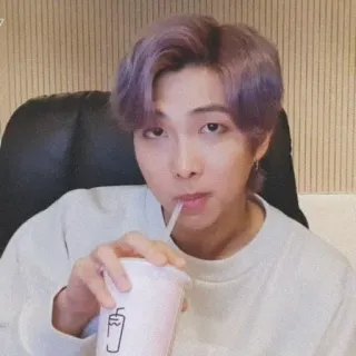 🍁 96787197 RM RM, BTS, K-pop, penyanyi, orang, idola whatsapp sticker