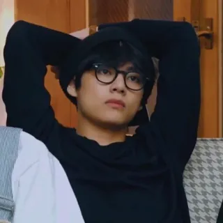 ✨ c6fb8c40 V kpop, bts, v, taehyung, penyanyi, selebriti whatsapp sticker