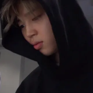 🐾 fc619f4d Jimin kpop, jimin, park jimin, bts, idola, penyanyi, hoodie whatsapp sticker