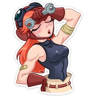 Амели (@TgSticker) telegram stickers