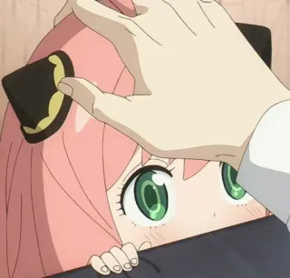 ▪️ 04094d83 Anya Forger Spy x Family Anime, Kreskówka, Fanart, Urocze, Dziewczyna, Postać, Spy x Family, Anya telegram sticker